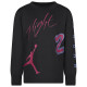 Jordan Παιδική μακρυμάνικη μπλούζα JDB All Over Retro L/S Tee